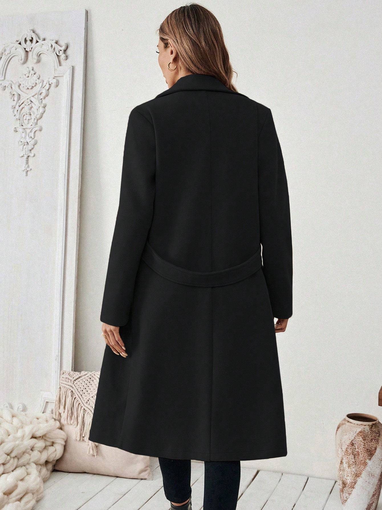 Manteau élégant en tweed Noa