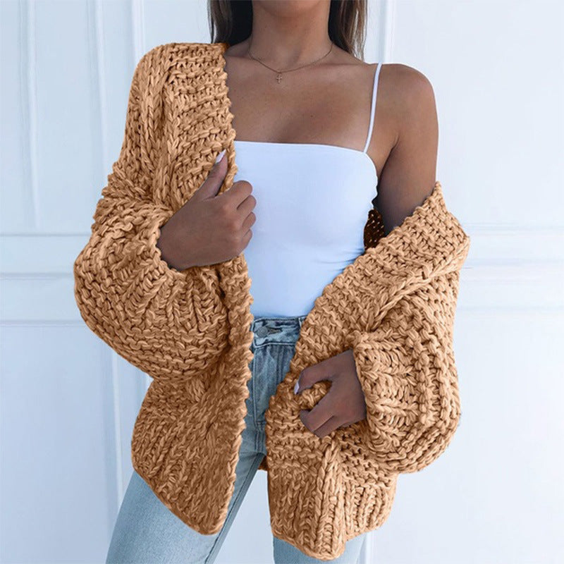Dalia™ – Cardigan décontracté en grosse maille