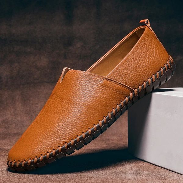 Mocassin en cuir Massimo
