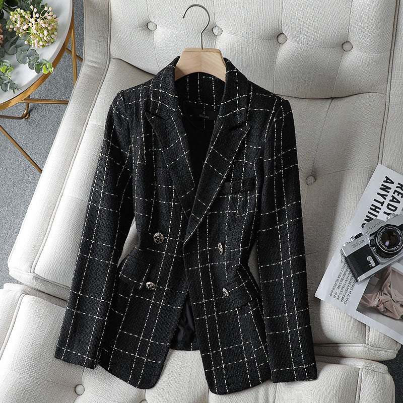 BLAZER À CARREAUX CELINA™