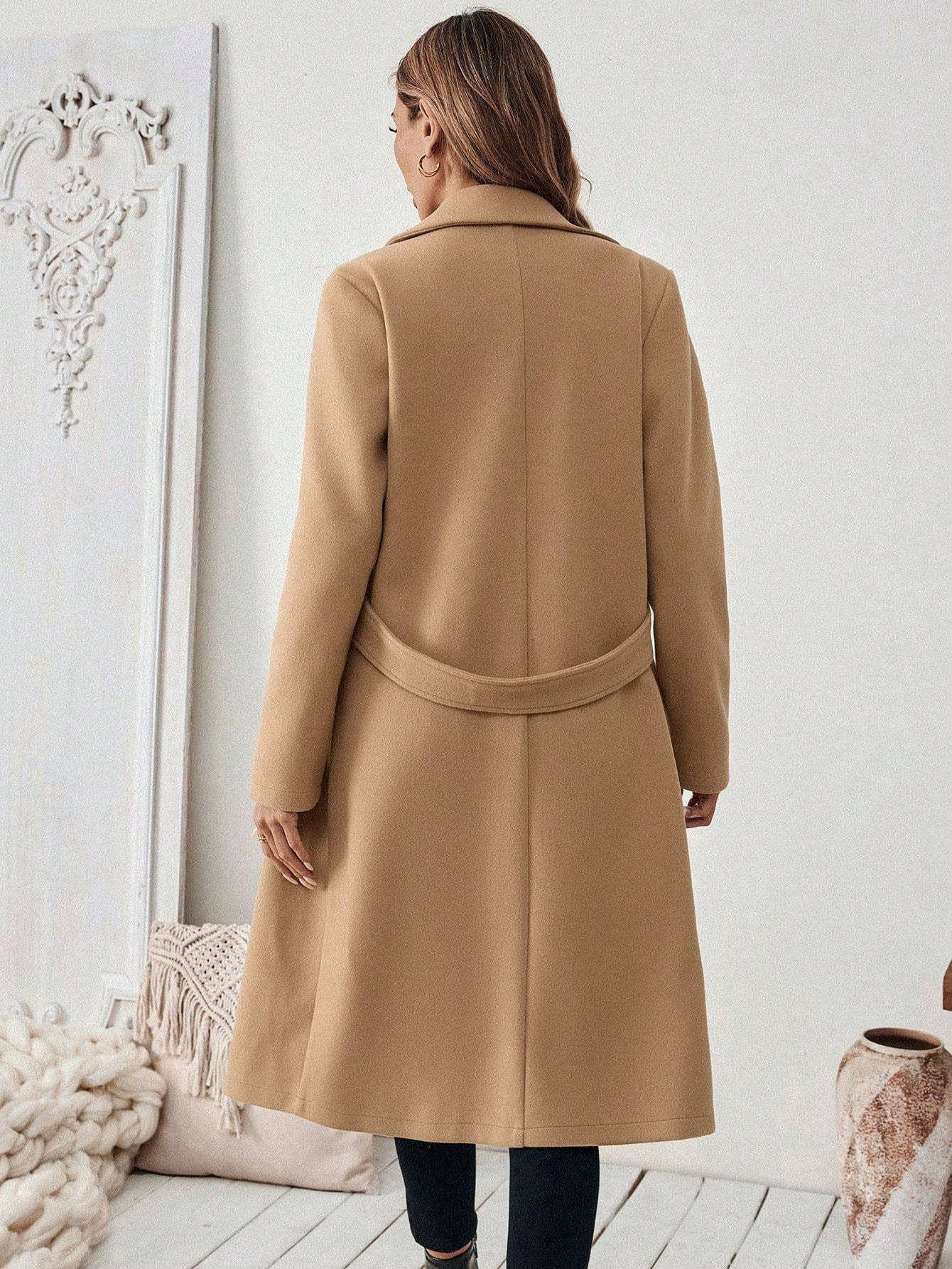 Manteau élégant en tweed Noa