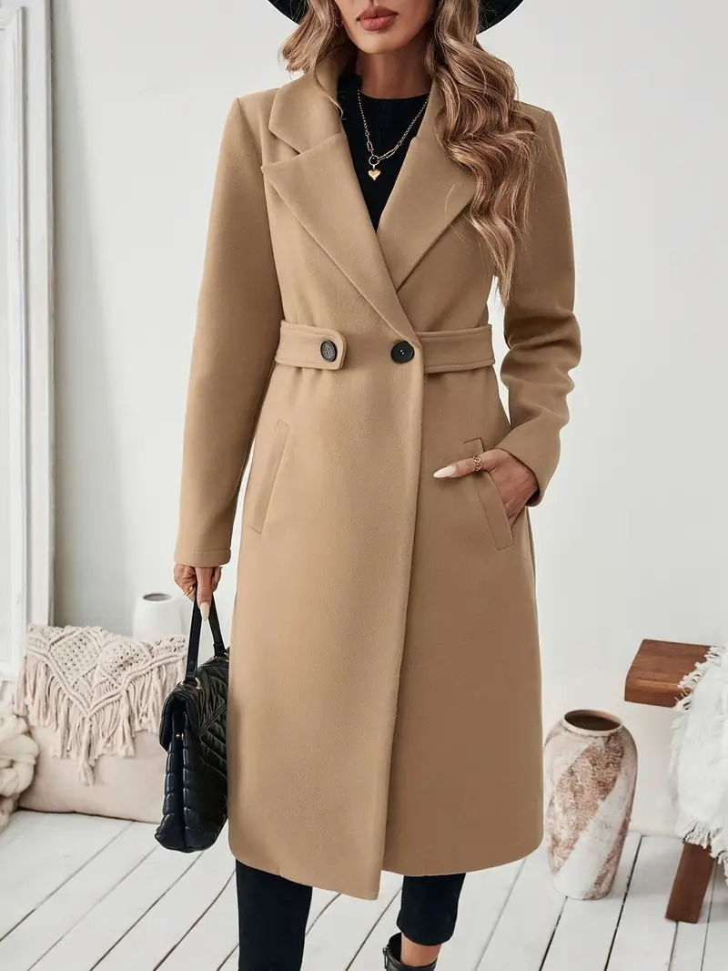 Manteau élégant en tweed Noa