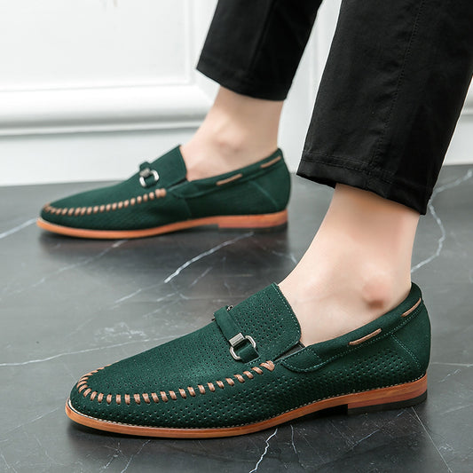 Mocassins en daim Firenze