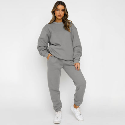 Ensemble pull-over décontracté d'automne pour femmes