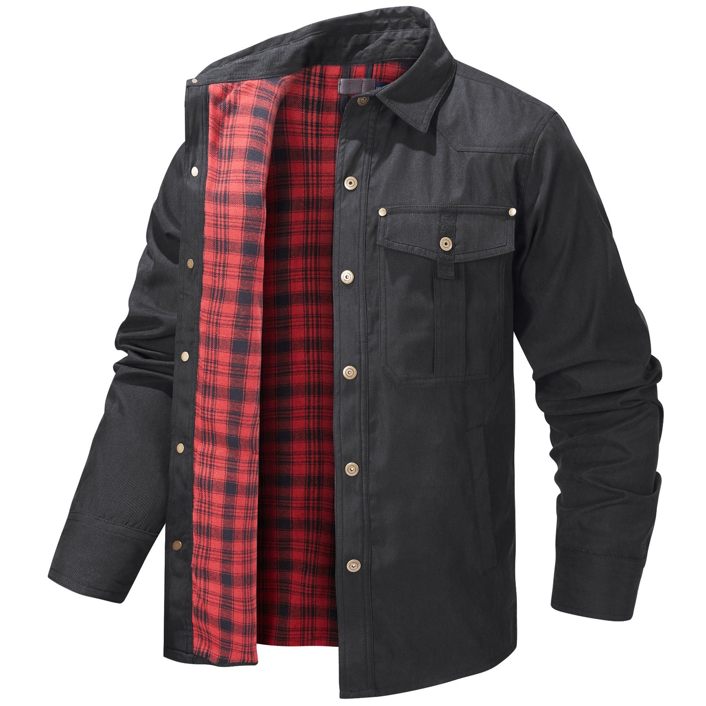 Burke | Veste Rover doublée de flanelle