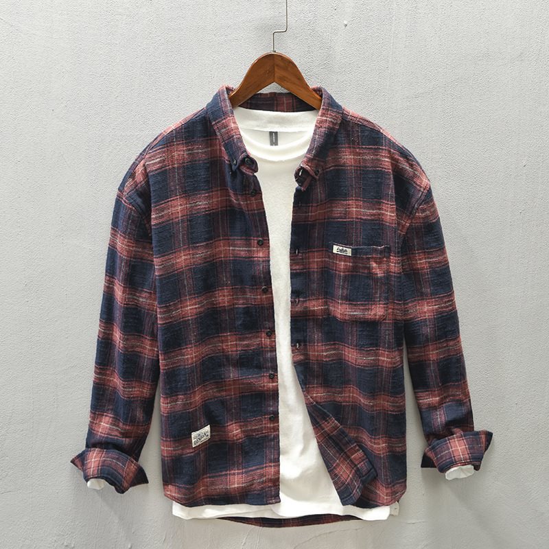 Chemise à carreaux Dirk