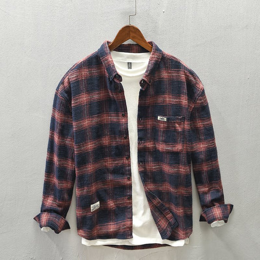 Chemise à carreaux Dirk