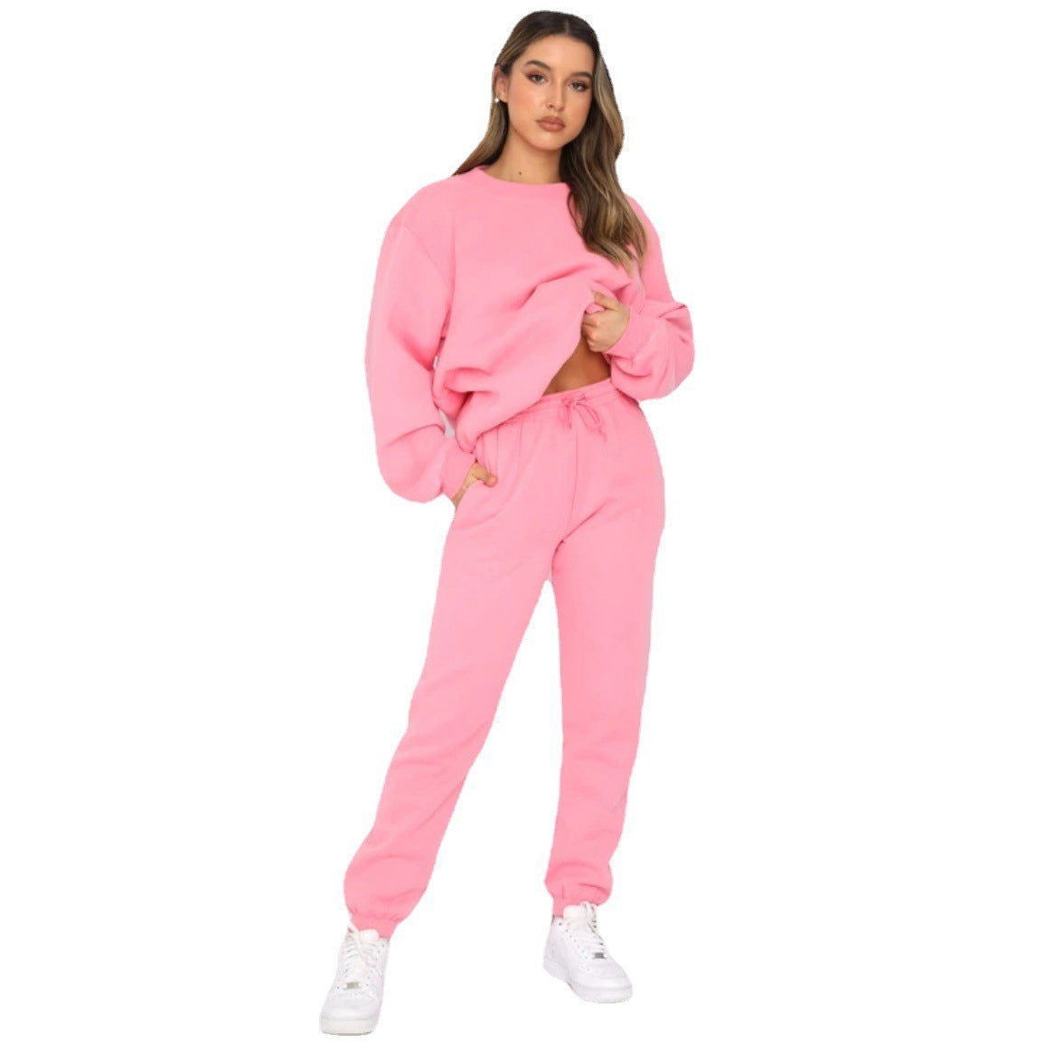 Ensemble pull-over décontracté d'automne pour femmes