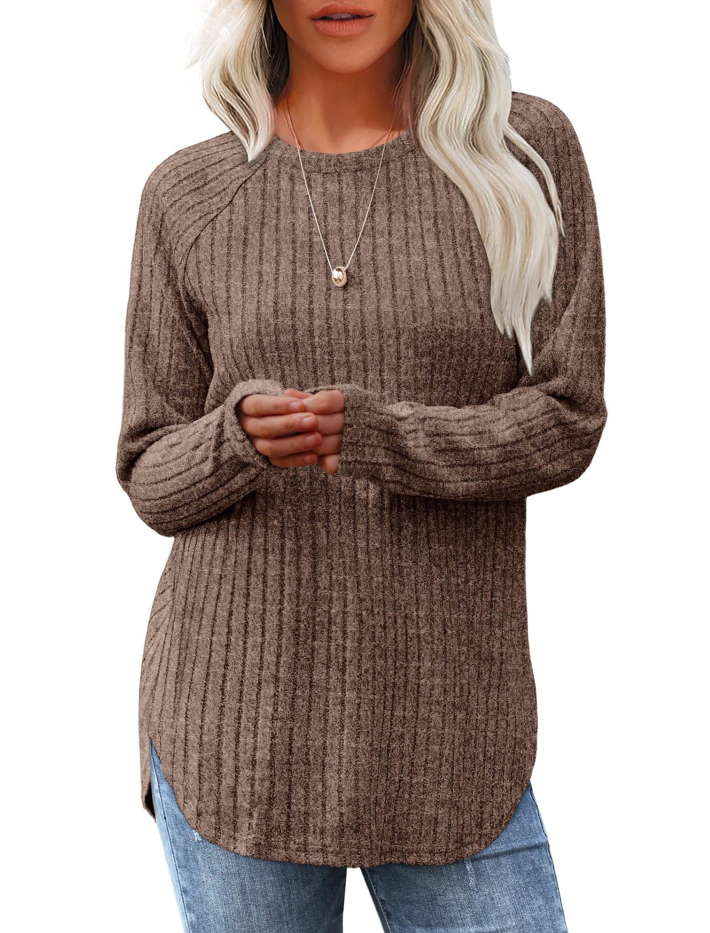Chemise à manches longues pour femme pour l'automne
