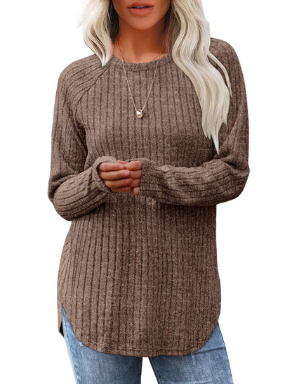Chemise à manches longues pour femme pour l'automne