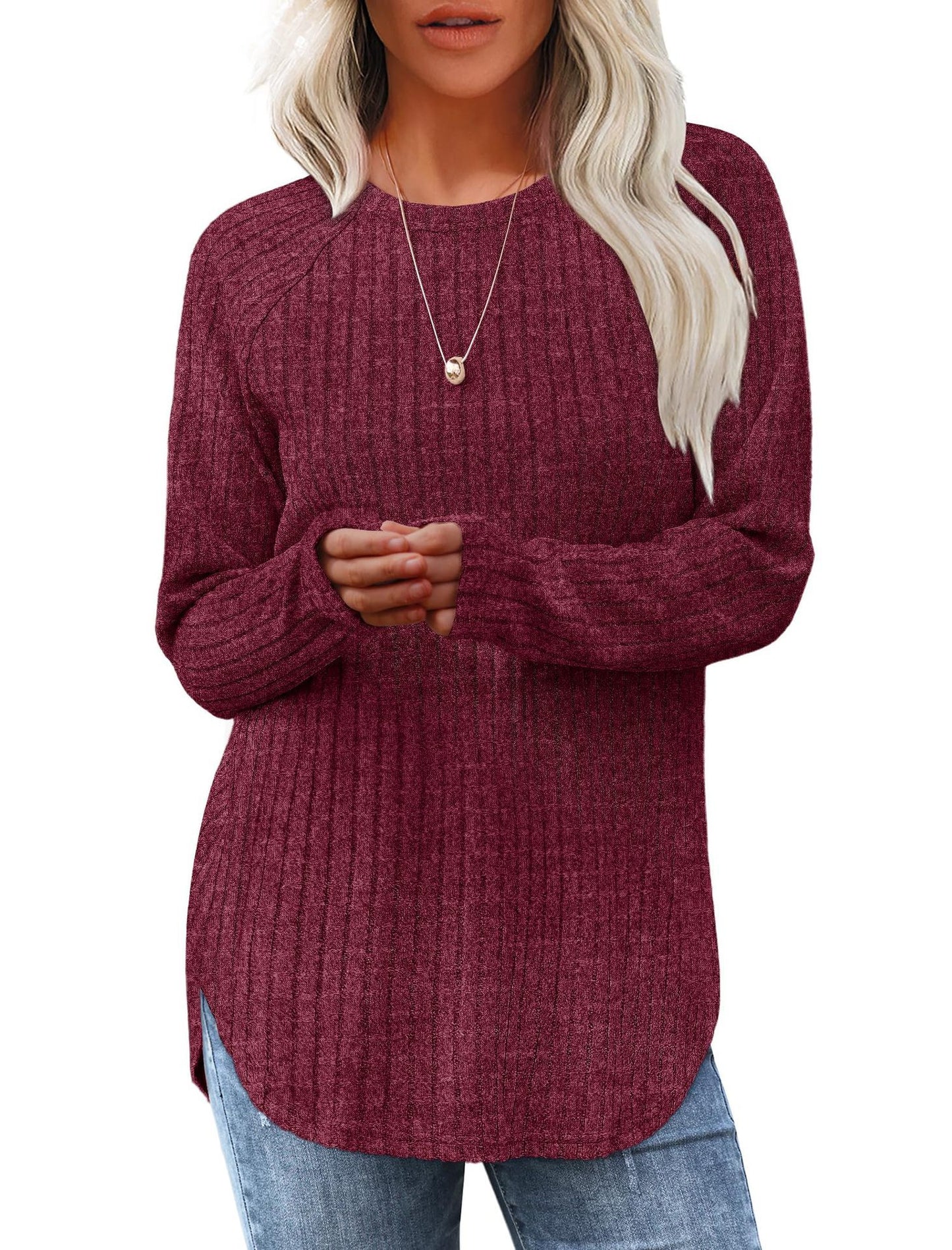 Chemise à manches longues pour femme pour l'automne