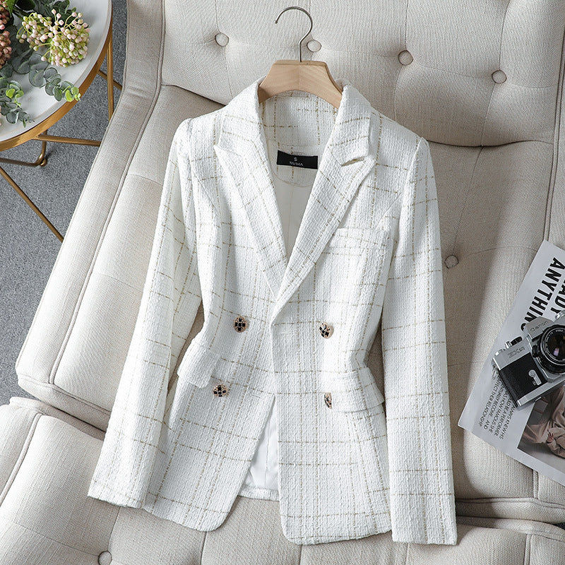 BLAZER À CARREAUX CELINA™