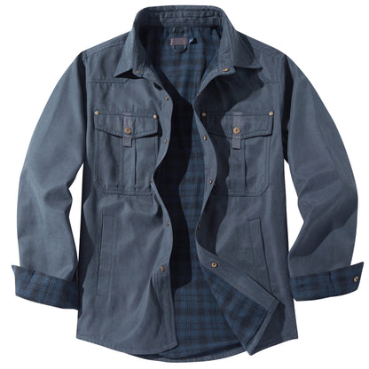 Burke | Veste Rover doublée de flanelle