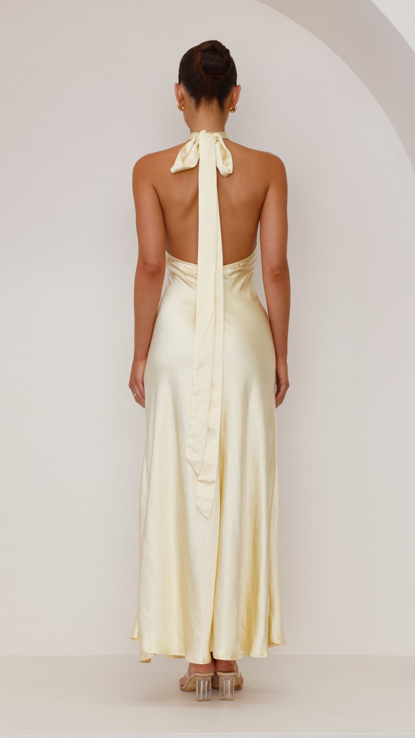 Vesta - Robe longue dos nu