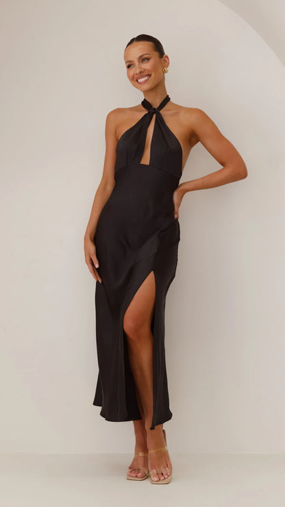 Vesta - Robe longue dos nu