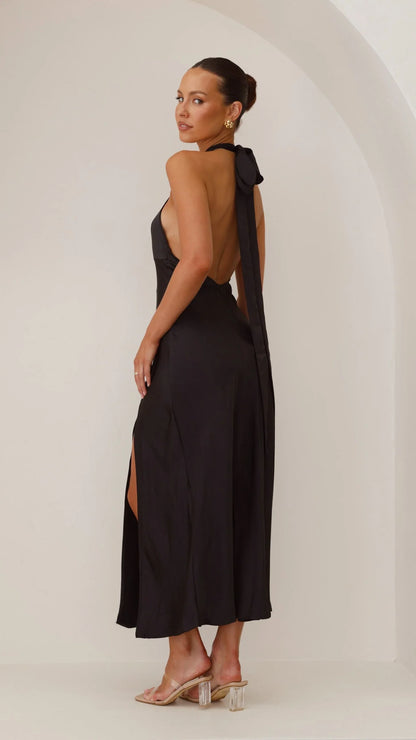 Vesta - Robe longue dos nu
