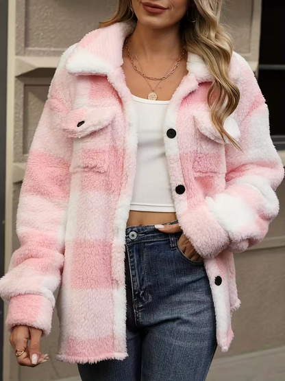 Veste polaire en peluche Paula