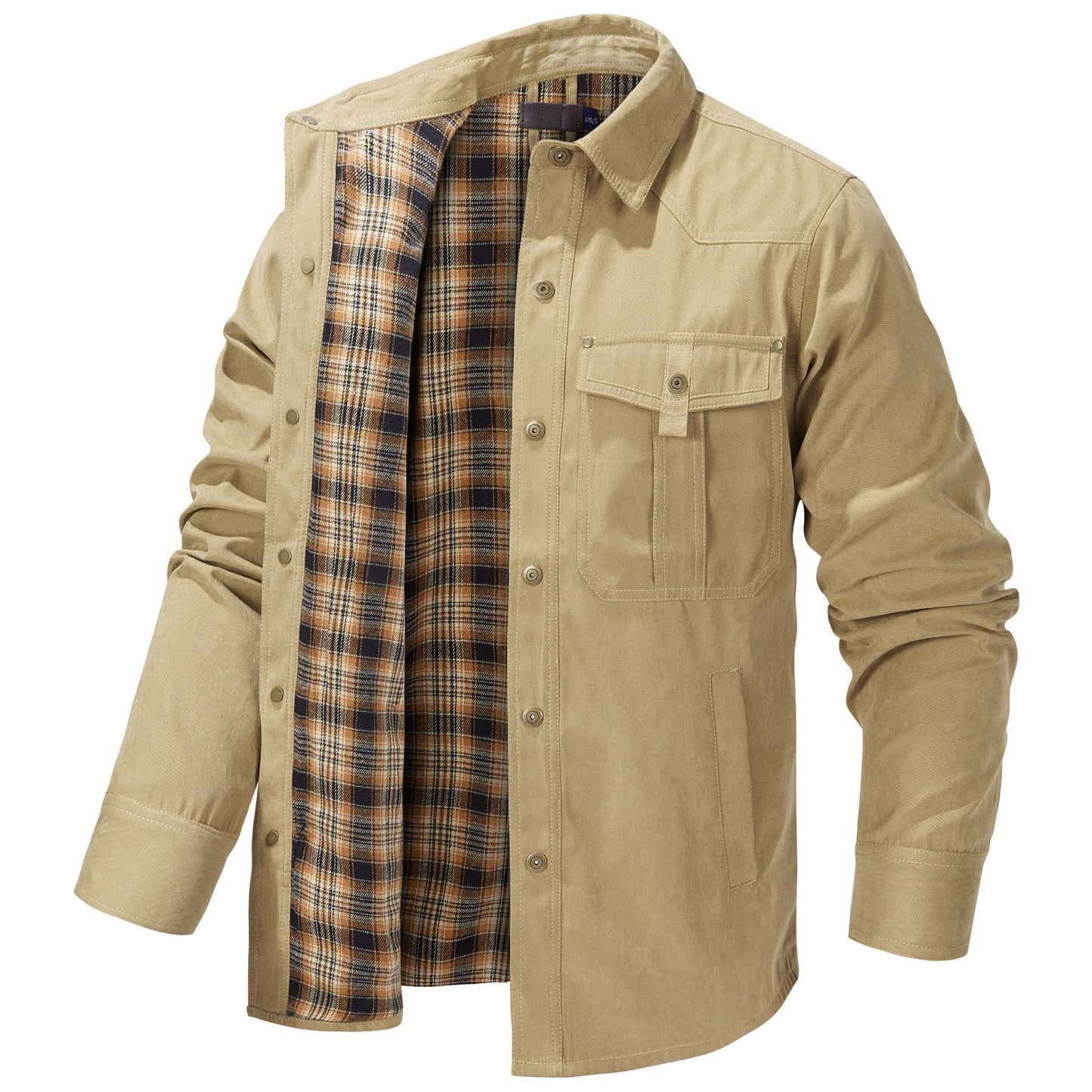 Burke | Veste Rover doublée de flanelle