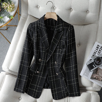 BLAZER À CARREAUX CELINA™