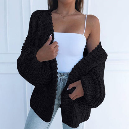 Dalia™ – Cardigan décontracté en grosse maille