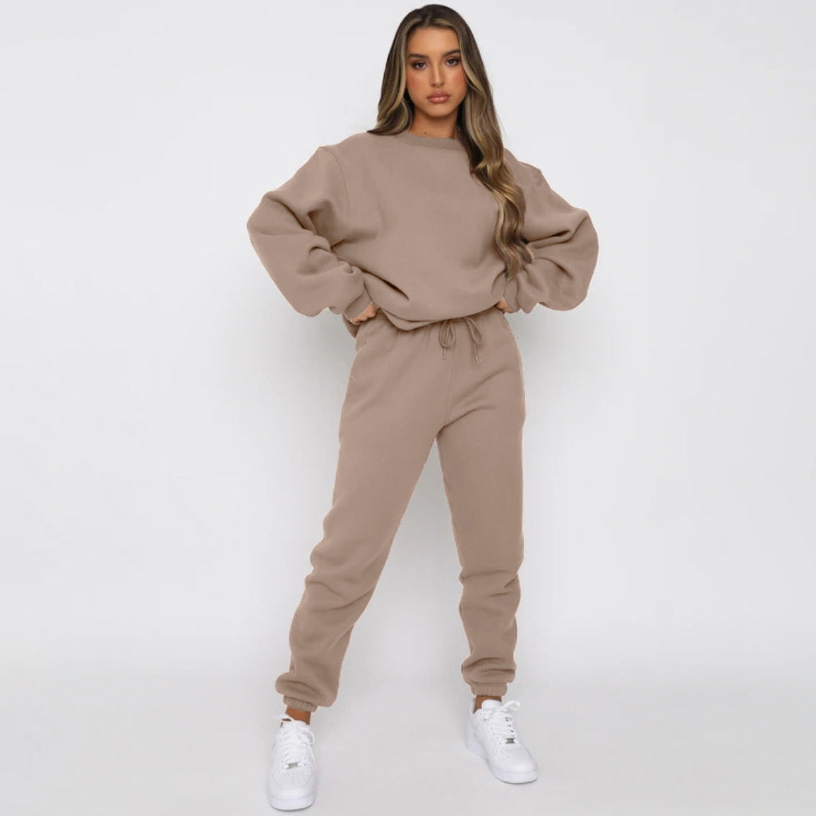 Ensemble pull-over décontracté d'automne pour femmes