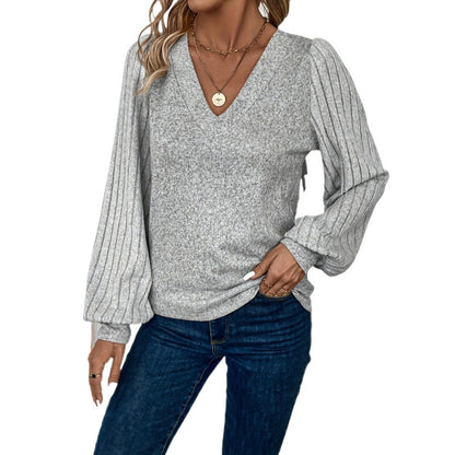 Pull en tricot cascade