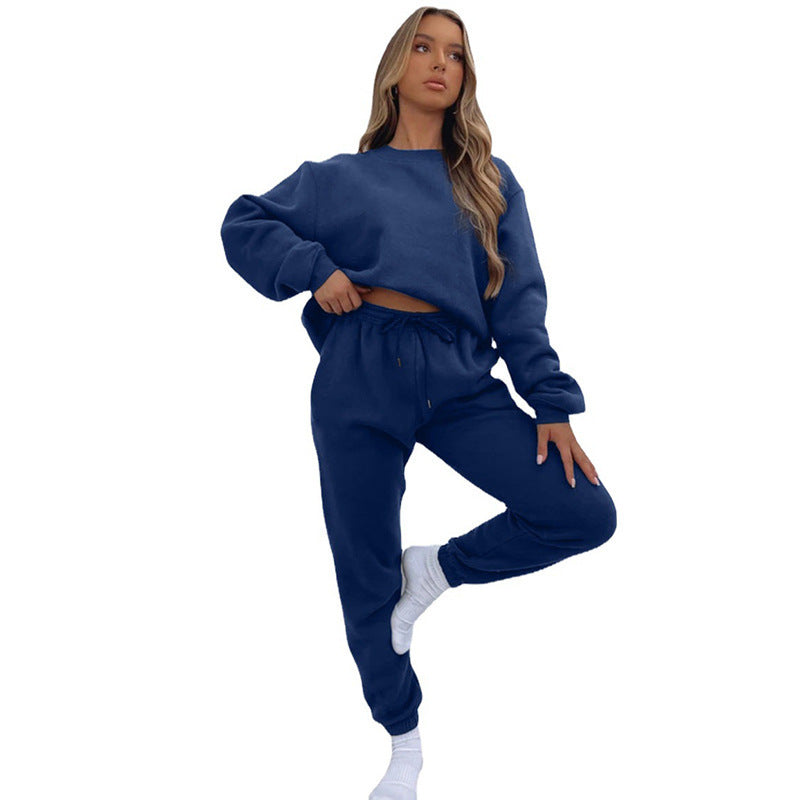Ensemble pull-over décontracté d'automne pour femmes