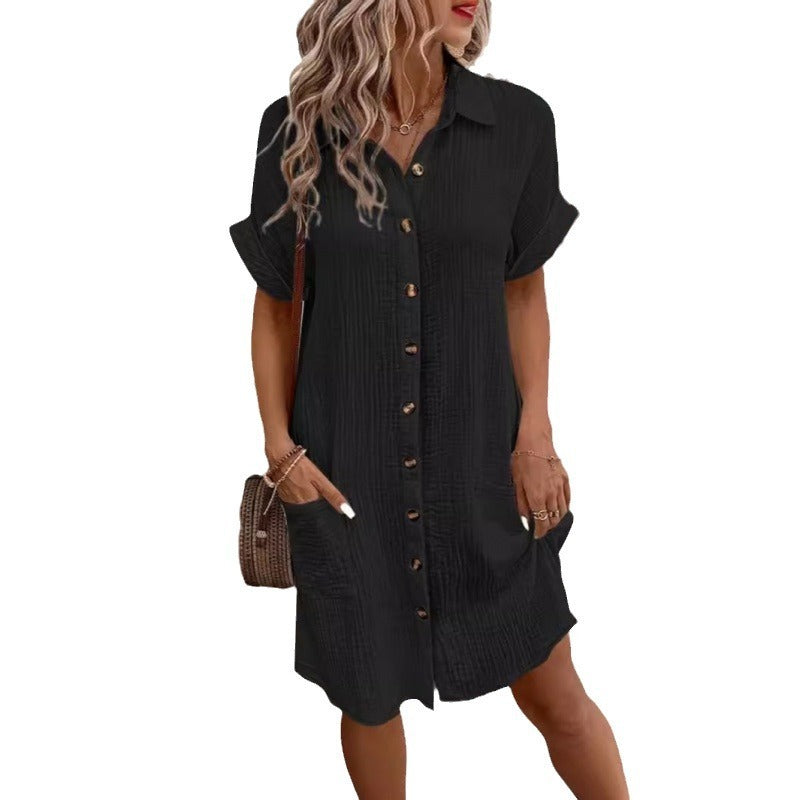 Robe chemise en lin Liva Everyday
