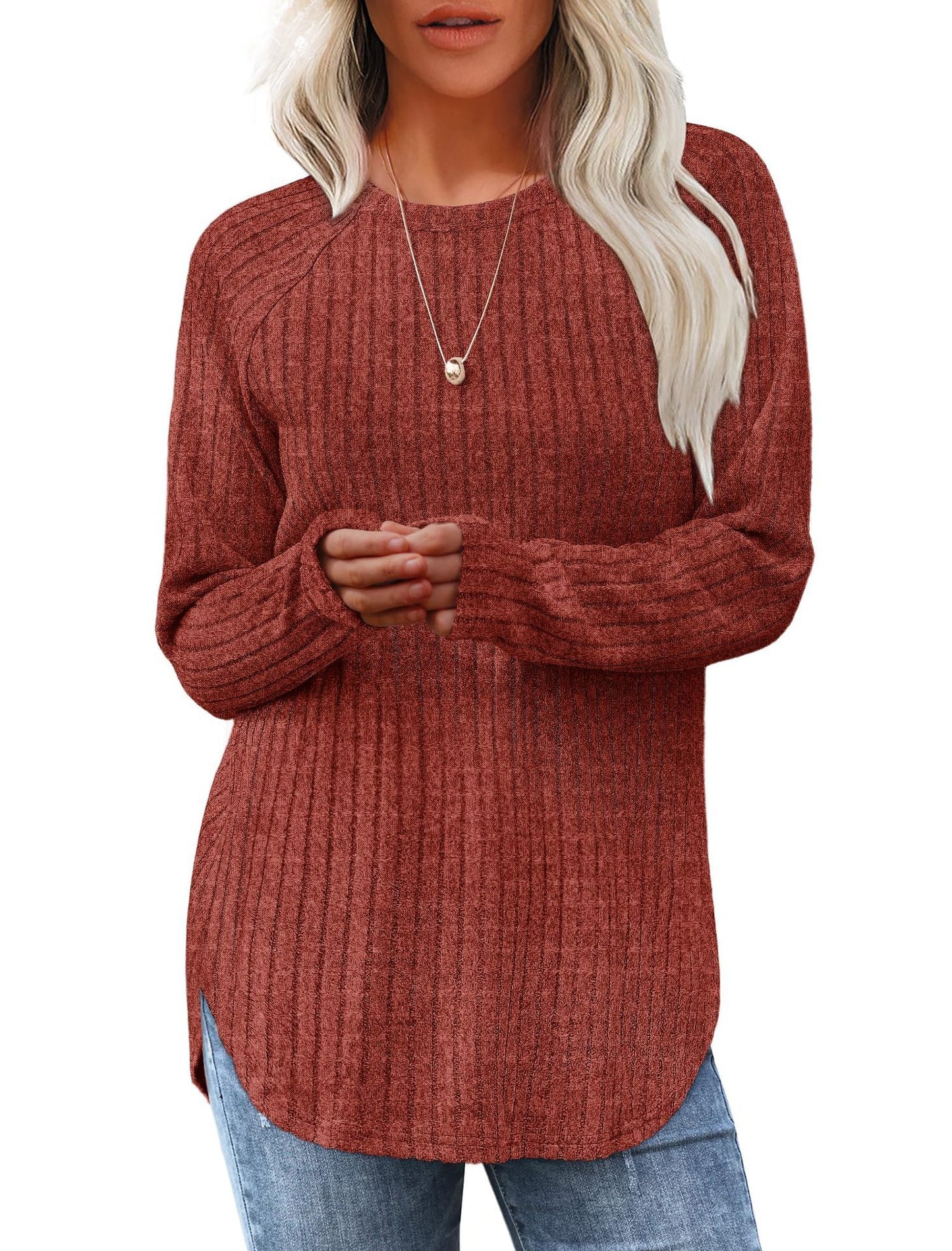 Chemise à manches longues pour femme pour l'automne