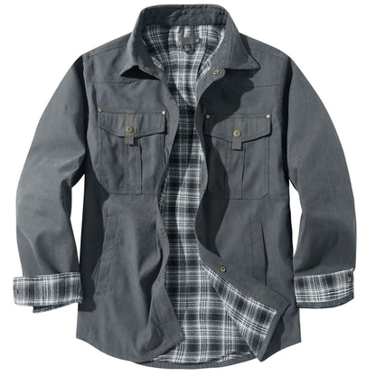 Burke | Veste Rover doublée de flanelle