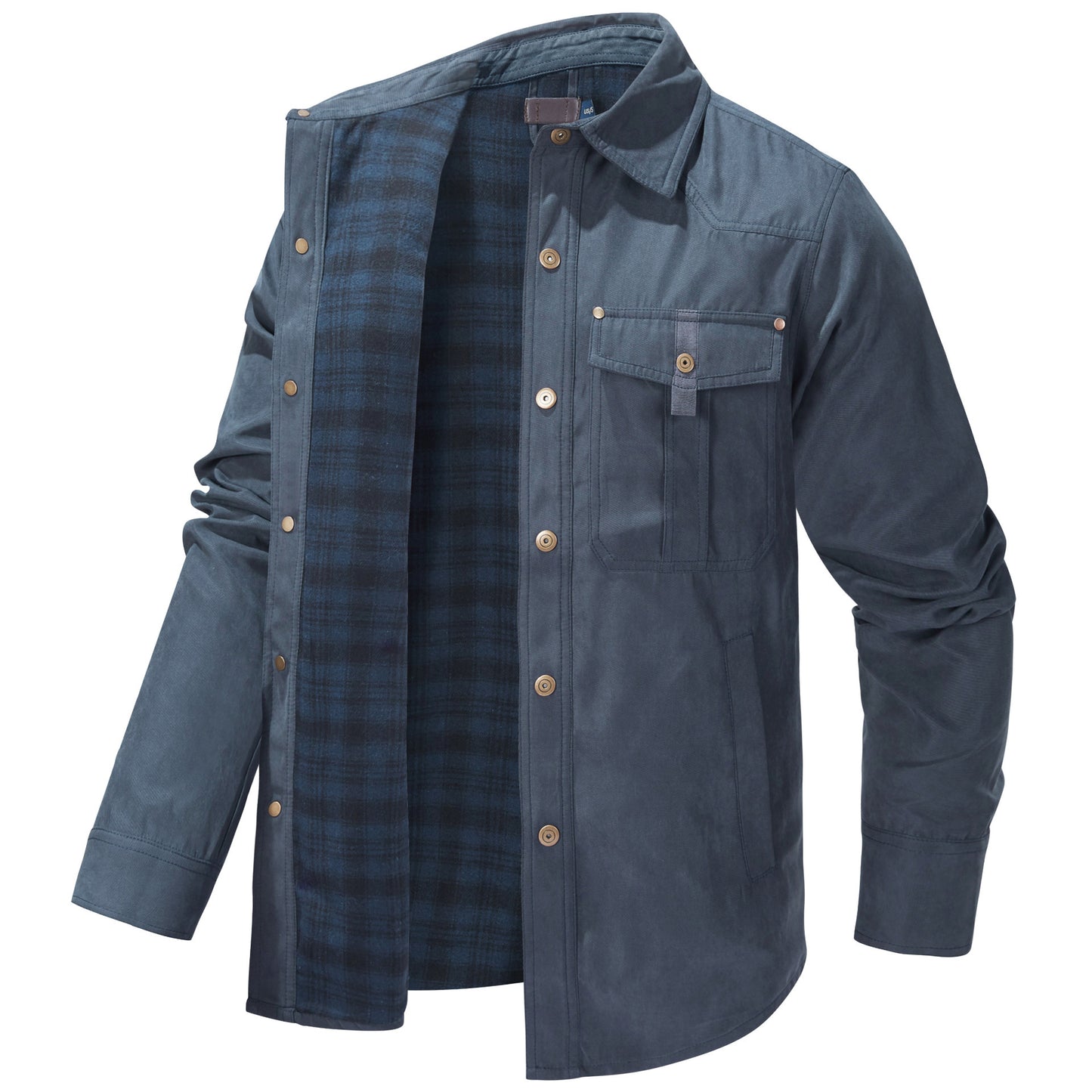 Burke | Veste Rover doublée de flanelle