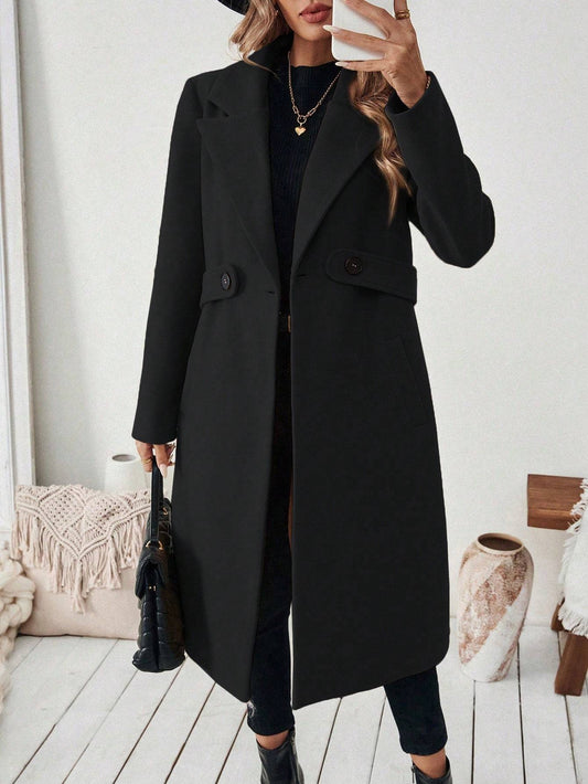 Manteau élégant en tweed Noa