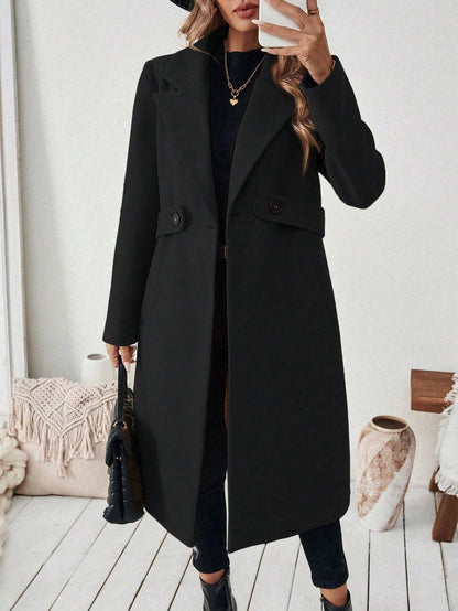 Manteau élégant en tweed Noa