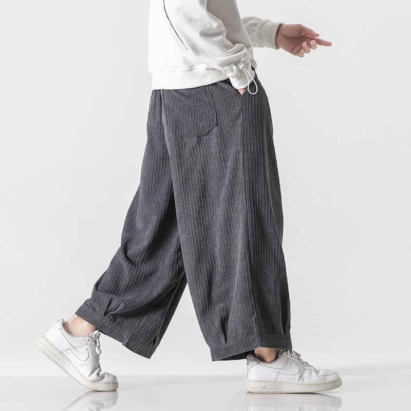 Pantalon en velours côtelé Luca