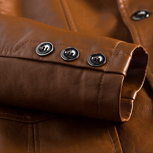 Veste en cuir Lorenzo