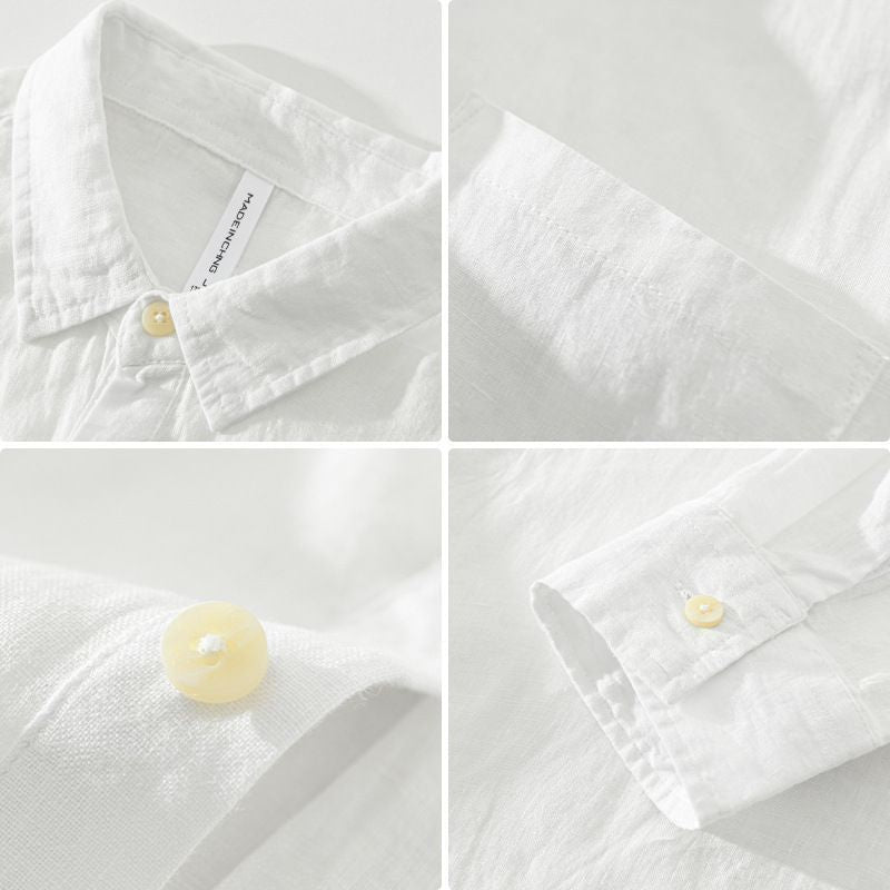 Chemise à col Kyoto