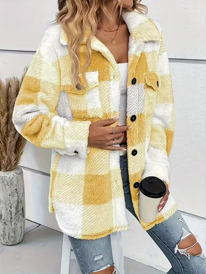 Veste polaire en peluche Paula