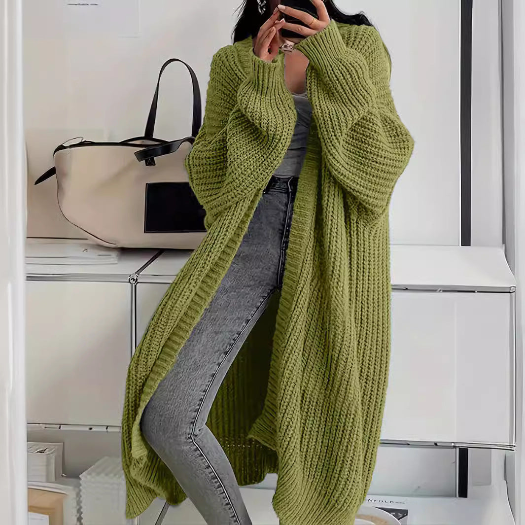 Cardigan tricoté à manches longues Linda