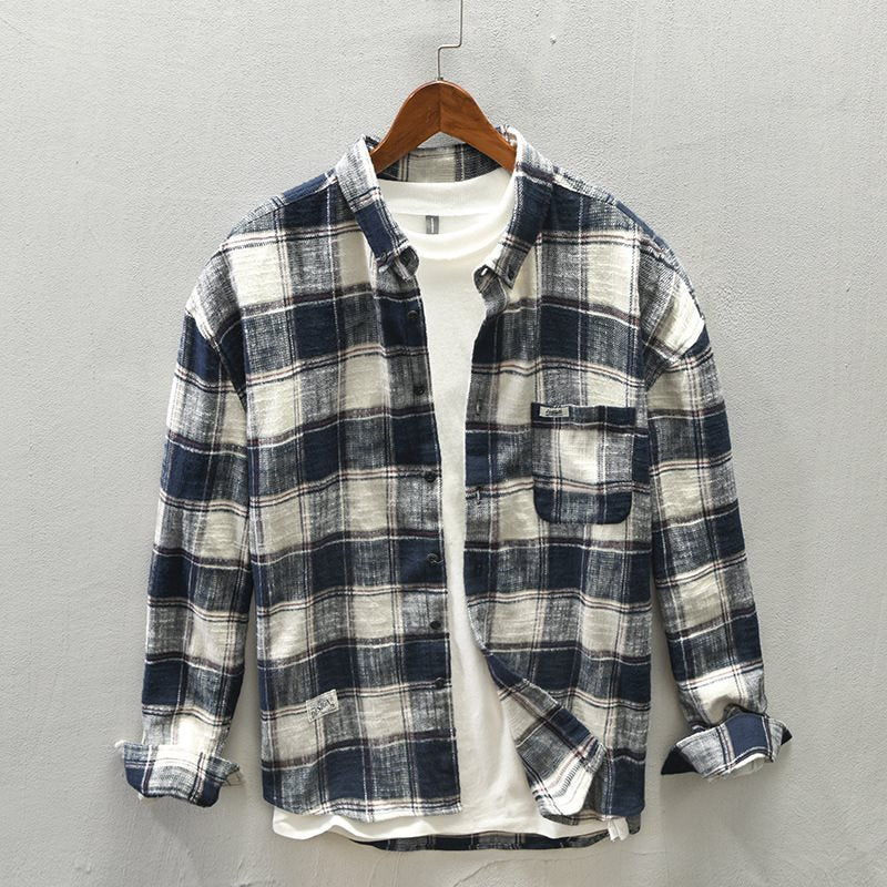 Chemise à carreaux Dirk