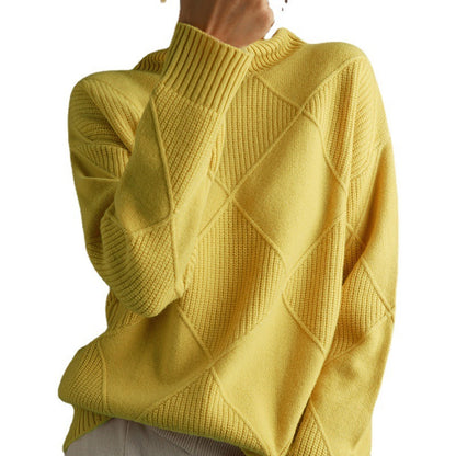 Adelina - Pull doux à col roulé