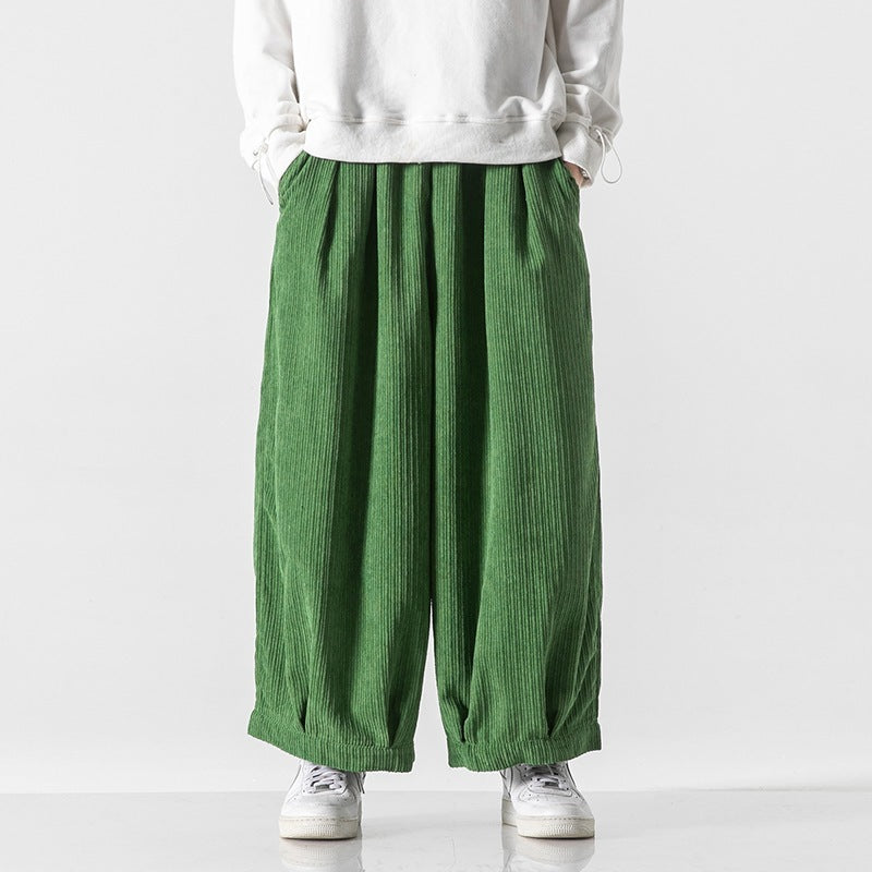 Pantalon en velours côtelé Luca