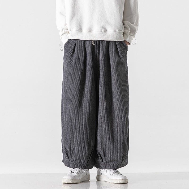 Pantalon en velours côtelé Luca