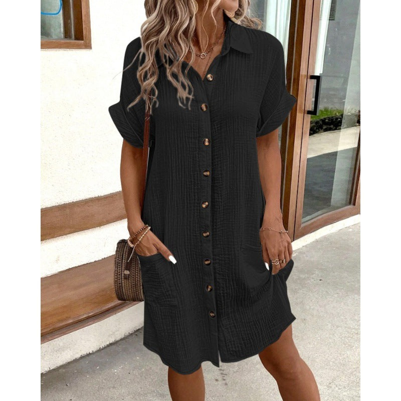 Robe chemise en lin Liva Everyday