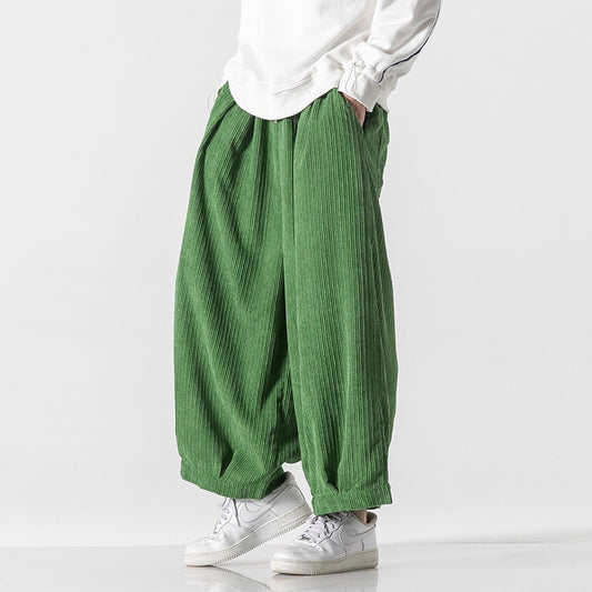 Pantalon en velours côtelé Luca