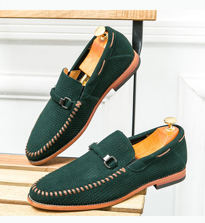 Mocassins en daim Firenze