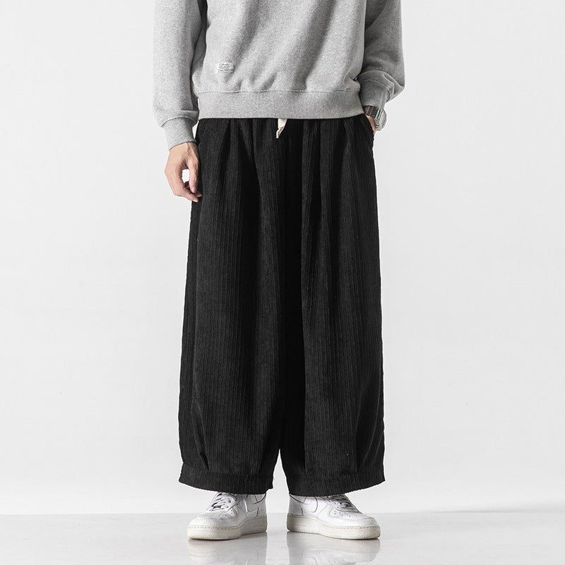 Pantalon en velours côtelé Luca