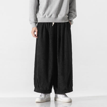 Pantalon en velours côtelé Luca
