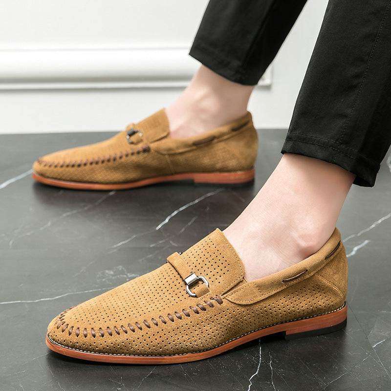 Mocassins en daim Firenze