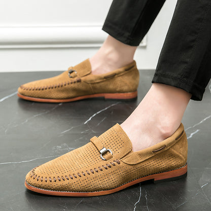 Mocassins en daim Firenze