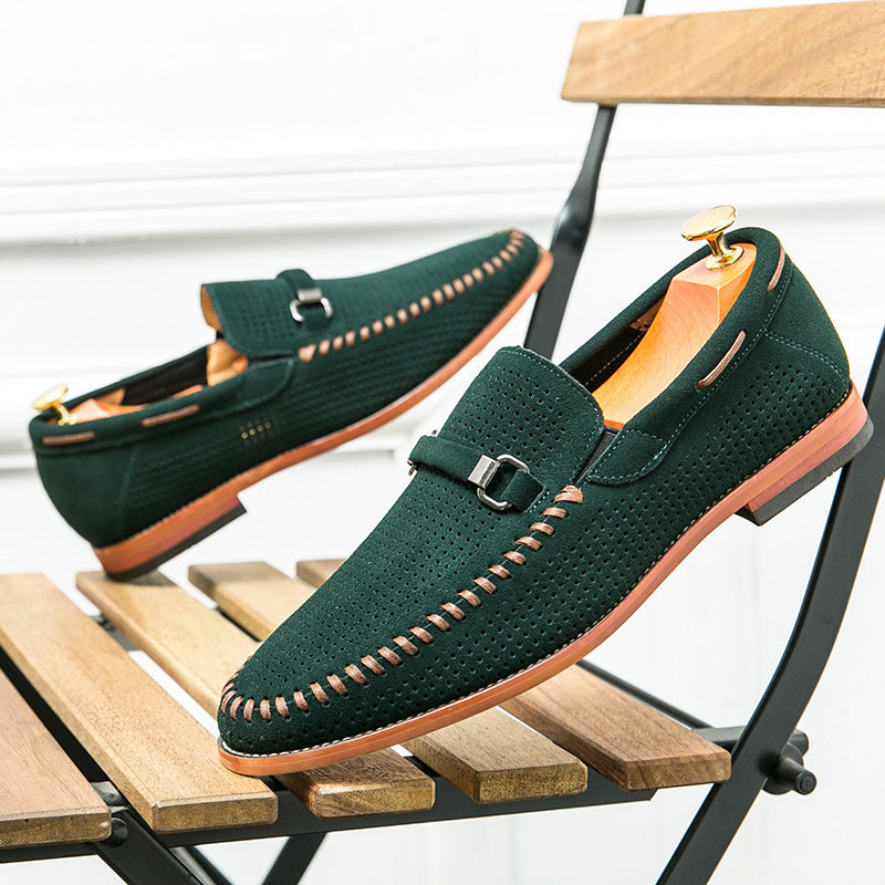 Mocassins en daim Firenze